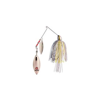 Strike King Finesse KVD Spinnerbait, Chrome Sexy Shad, 1/2-Ounce