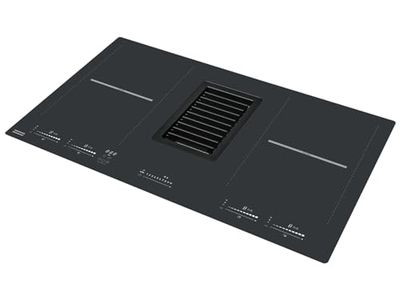 Franke Mythos 2Gether FMY 839 HI induction hob cooker hood combination, Black