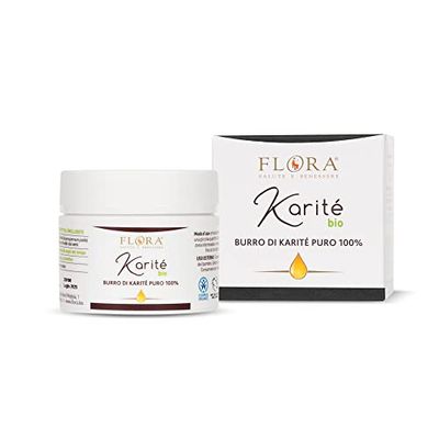 Pure Shea Butter 100%, 50 ml BIO-COSMOS - Natural cosmetics with a regenerating, protective and emollient effect.
