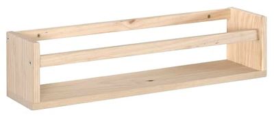 Kit Line Rek met middenstang van grenenhout, 60 cm