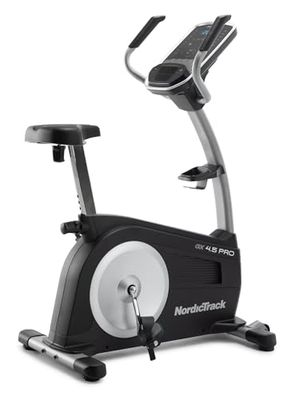 Nordic Track Bicicletta da appartamento GX4.5 Pro Unisex-Adulto, Nero, Taglia Unica