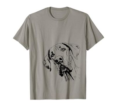 Funny Art Great Dane Lover Owner Maglietta