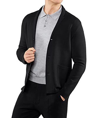 Falke Sports classic, Giacca Uomo, Black, 54