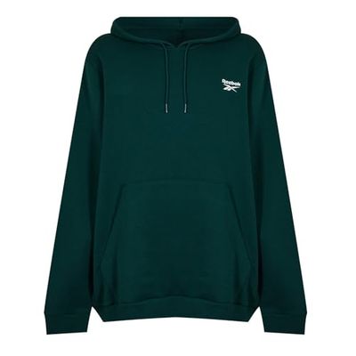 RI Left Chest Logo Hood Forest Green