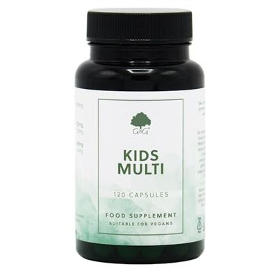 Kids Multivitamin Supplement | Multivitamin for Children | Unique Small Capsule Design | 120 Capsules | G&G Vitamins