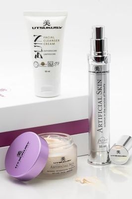 ARTIFICIAL KIN - Kit Mantenimiento en casa Artificial Skin Crema 50ml + Serum 35ml + Depuradora 50ml - kit