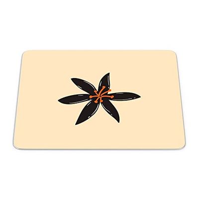 Bonamaison, Rectangle Pop Art Digital Printed Mouse Pad, Non-Slip Base, for Office and Home, Size: 22 x 18 cm