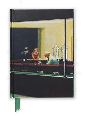 Edward Hopper: Nighthawks (Foiled Journal): 34 (Flame Tree Notebooks)