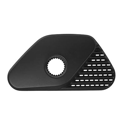 BOBIKE 8015300302 - Piastra poggiapiedi di ricambio per sedia modello ONE JUNIOR (coppia) a colori Nero