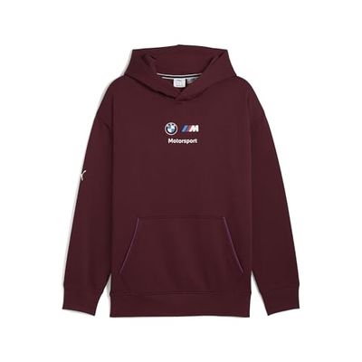 PUMA BMW MMS ESS+ - Sudadera con Capucha de Forro Polar