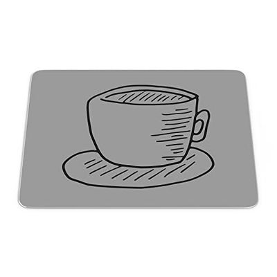 Bonamaison, Tapis de Souris Rectangle Imprimé Numériquement, Fond Antidérapant, pour Bureau et Maison, Taille: 22x18cm