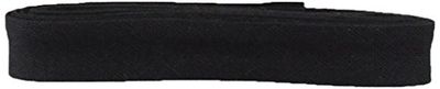 Inastri Cotton Bias Binding 14/4/4mm Colour Black 21 – 3m, 100%, 13 x 11 x 2 cm