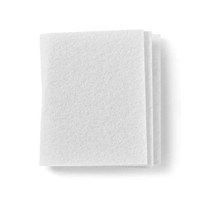 Nedis - Filtre Moteur pour Aspirateur - Universel - Convient a Toute Maeque - Découpable - Microfiltre - Filtre à Air - Filtre de Protection - 2 Pièces - 240 x 140 mm - Blanc
