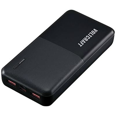 Voltcraft PB-19C-M Power Bank 20000mAh Power Delivery, Quick Charge LiPo Negro
