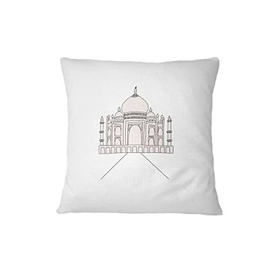 Questo Casa Funda de cojín Decorativa para decoración del hogar, sofá, cafetera, 45 x 45 cm, diseñada y Fabricada en Turquía