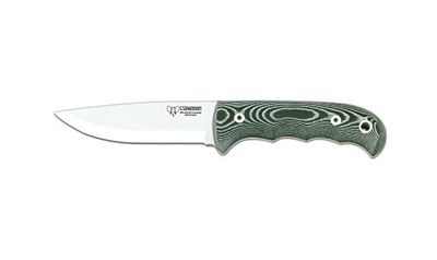 Cudeman Coltello Adulti Survival Micarta Verde con Liner Rossa, Lunghezza Lama: 11 cm, cudm da 1368, Non pertinente