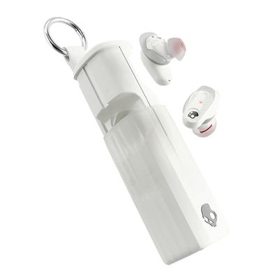 Skullcandy Method 360 ANC Auricolari Wireless, Audio by Bose, Cuffie Bluetooth, Cancellazione del Rumore Premium, Fino a 40 Ore di Autonomia, Resistenti a Sudore e Acqua, con Microfono - Bianco