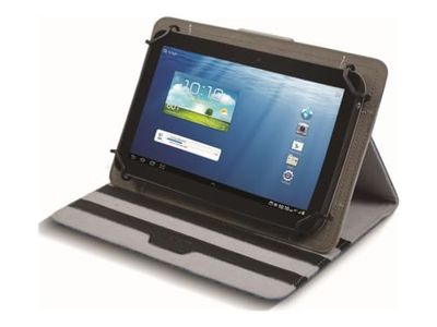 Port Designs Muskoka Slim Universal Protective 10 inch Black Case for Samsung Galaxy/iPad/Kindle Tablets