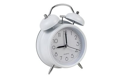 RELOJ C/ALARMA METAL