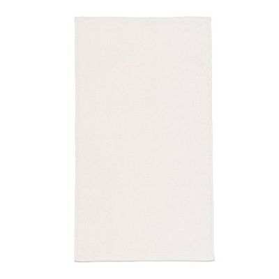 Sancarlos Ocean Lot de 2 Serviettes de lavabo combinées, Blanc et fumé, Dimensions 50 x 100 cm