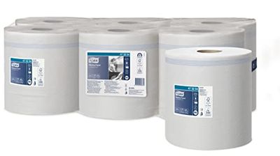 Tork 473254 Papel de secado Universal de 1 capa compatible con el sistema de alimentación central grande M2, 6 rollos (6 x 270 m)