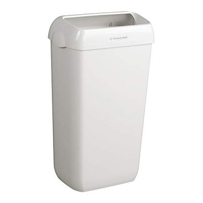 2 x Poubelle Aquarius 6993 – Plastique, Blanc