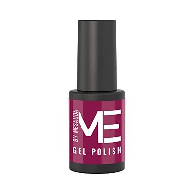 Me by Mesauda Vinröd – 182 Vampire – halvpermanent nagellack – lätt på – lätt på – vegansk och grymhetsfri – 4,5 ml