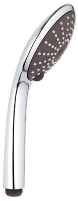 GROHE Vitalio Joy 110 - Teleducha 11 cm (2 chorros, limitador caudal 9.5 l/min, sistema antical, montaje universal), cromo, 27317000
