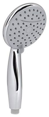 Gedy 0000GYHS1030830 G-Tech 08, Doccetta 3 getti, Soffione ABS con Finitura cromata, 5 Anni di Garanzia, Design R&S, Filtro Doccia antisabbia Incluso, Cromo, Unica
