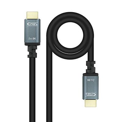 Monkey Ladder IRIS 8K HDMI-kabel 3,0 m, svart