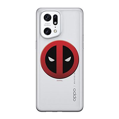 ERT GROUP mobiel telefoonhoesje voor Oppo FIND X5 PRO origineel en officieel erkend Marvel patroon Deadpool 003 optimaal aangepast aan de vorm van de mobiele telefoon, gedeeltelijk bedrukt