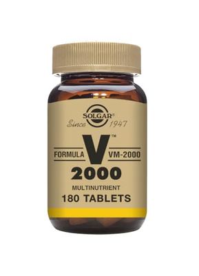 Solgar Formula VM-2000 Tablets - 180 tablets - Multivitamin and Mineral Formula for Daily Vitality - With Vitamins A, C & E - Fights Stress and Fatigue - Vegan