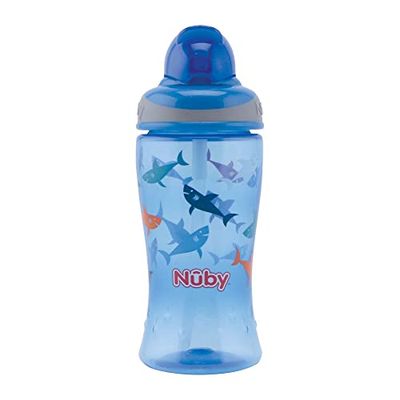 Nûby - Flip-It beker - 360ml - blauw - 12m+