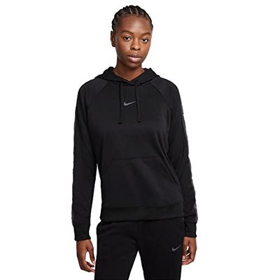 Nike W NSW PK Tape PO huvtröja, svart, S