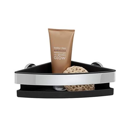 Tiger Noon Panier de Douche Angulaire, Chrome