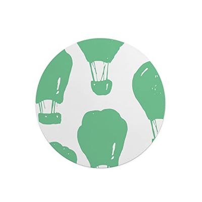 Questo Casa, Round Digital Printed Mouse Pad, Non-Slip Base, for Office and Home, Diameter:22cm