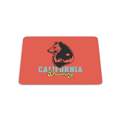 Bonamaison, Digital Print Rectangle Mouse Mat Non-slip Base for Office and Home, Size: 22x18cm