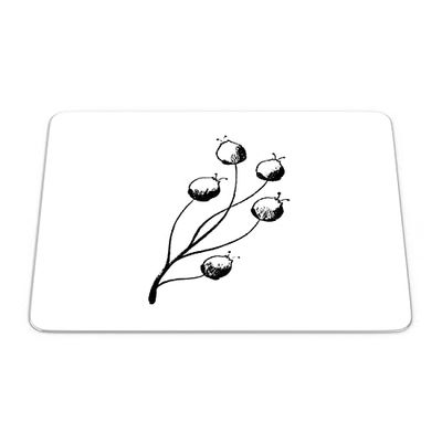 Bonamaison, Rectangle Pop Art Digital Printed Mouse Pad, Non-Slip Base, for Office and Home, Size: 22 x 18 cm