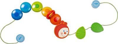 HABA Kinderwagen Decoratie Caterpillar | houten kinderwagen speelgoed | 303756