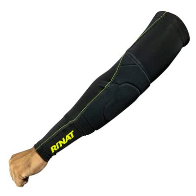 Rinat Arm Guard armbescherming, uniseks, volwassenen, Blanco Y Gris, S