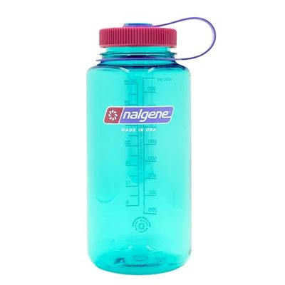 Nalgene Sustain Tritan - Borraccia senza BPA, realizzata con materiale derivato dal 50% di rifiuti di plastica, 907,2 g, bocca larga, surfista