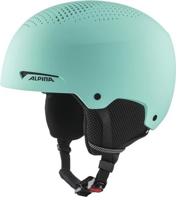 ALPINA ZUPO Casque de Ski Unisex-Kids, Turquoise Matt, 48-52