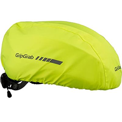 GripGrab Waterproof Windproof Cycling Rain Helmet Cover Reflective Bicycle Commuting High-Visibility Road MTB Headwear
