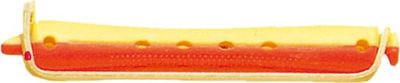 Fripac-Medis Bigoudis LW Rouge/Jaune 9 mm 10 Pièces