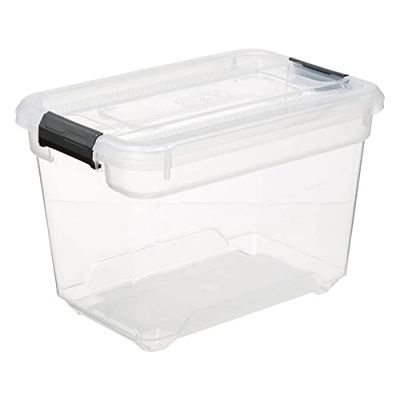 5five - soluzioni+ scatola di plastica trasparente 6,4l