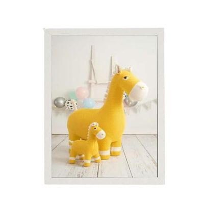 Crochetts Tableau multicolore 33 x 43 x 2 cm Cheval
