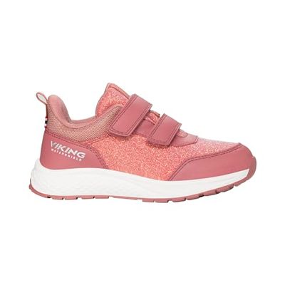 Viking Bouncy Glitter WP 2v, Zapatillas para Caminar Unisex niños, Pink, 8.5 UK Child