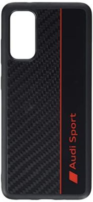 Audi 3222000302 - Cover per Smartphone Samsung S20, Colore: Grigio/Rosso