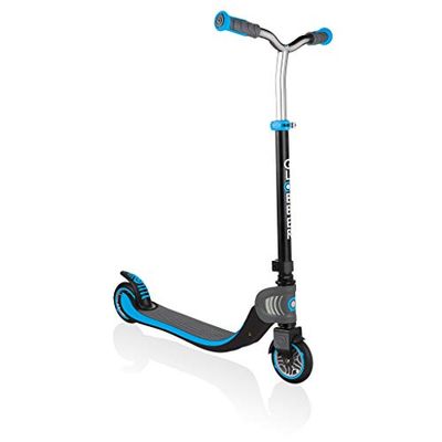 Globber - FLOW FOLDABLE 125 - Patinete plegable de 2 ruedas para niños mayores de 6 años y adolescentes , Bleu Ciel