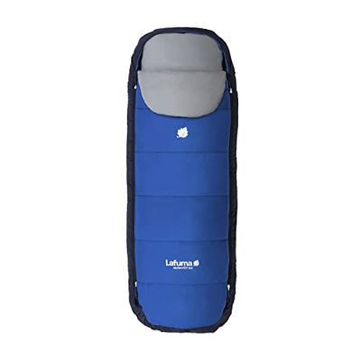Lafuma - Nunavüt Kid - Child Sleeping Bag - Recycled Polyester Insulation and Water-repellent - Comfort Temperature 7 ° C - Blue